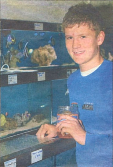 Pitcure of Richard Arnold on work experience